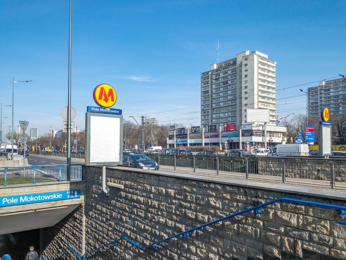 Apartament Fala Metro Sgh Klub Stodola Parking Parkview Fast Wifi Warsaw Exterior photo