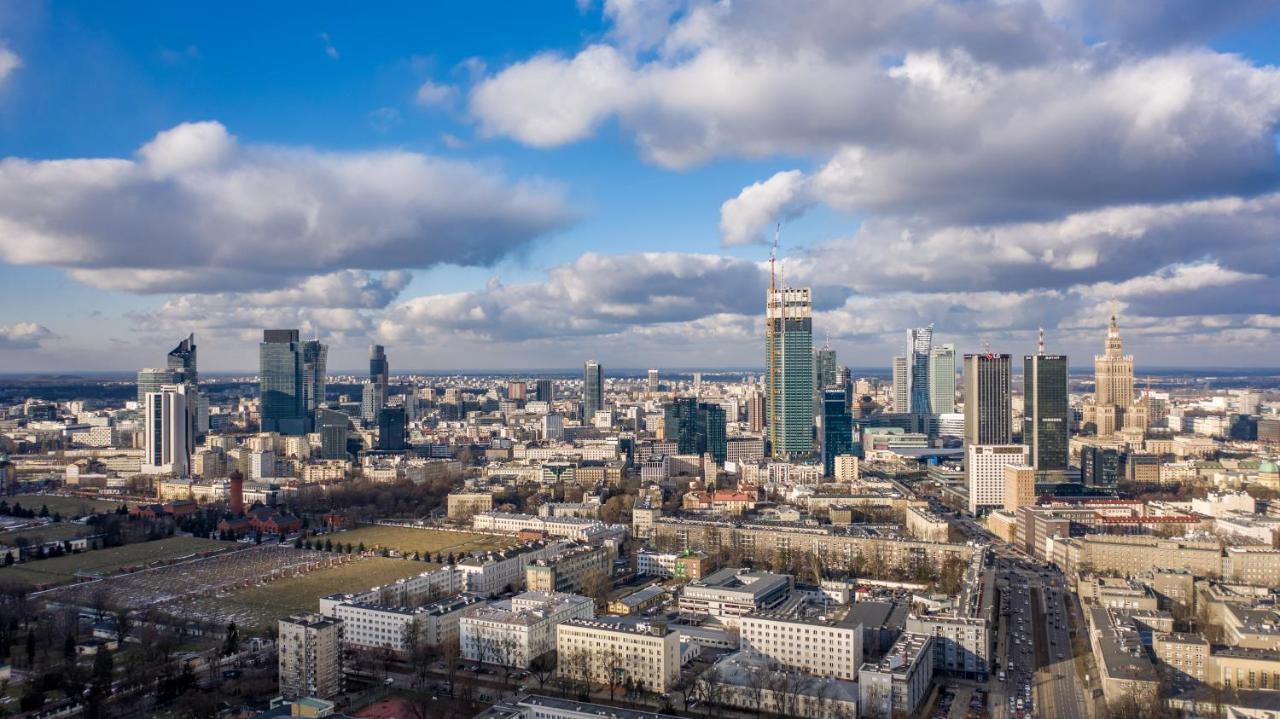 Apartament Fala Metro Sgh Klub Stodola Parking Parkview Fast Wifi Warsaw Exterior photo