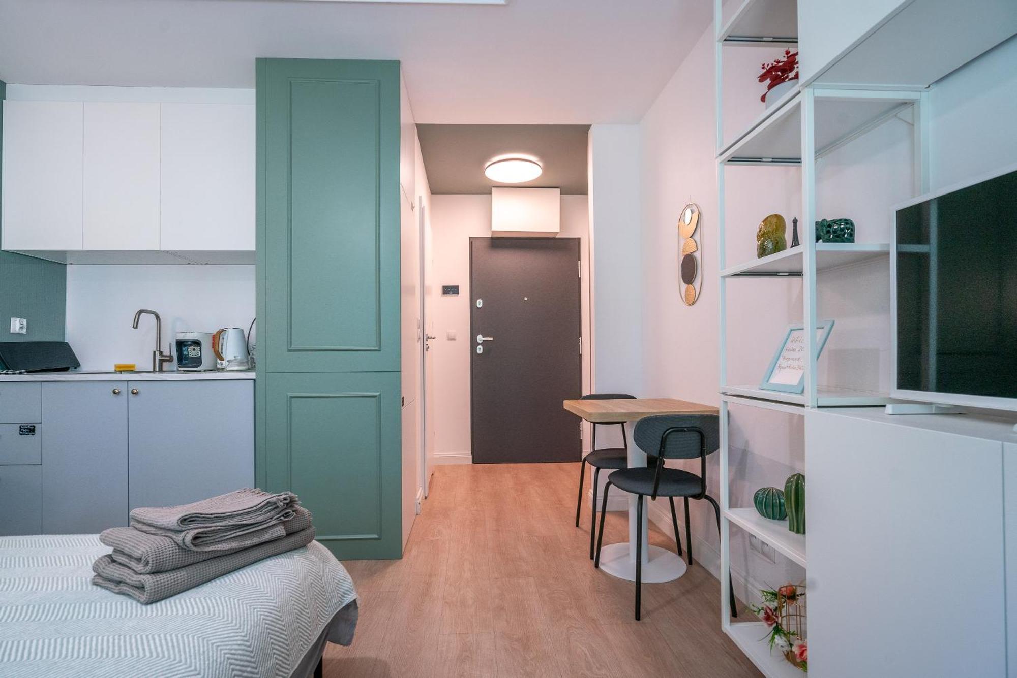 Apartament Fala Metro Sgh Klub Stodola Parking Parkview Fast Wifi Warsaw Exterior photo